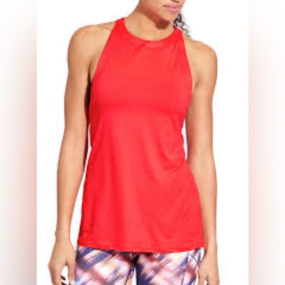 NWOT Athleta Power Chi Tank In Bright Pink/Coral Color S/228714-00 SIZE XL - Picture 2 of 9